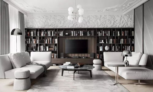 客廳電視背景墻加塊板，瞬間高級又實用了